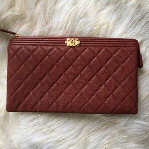 ❌SOLD❌ BNIB CHANEL double zipper large wallet.